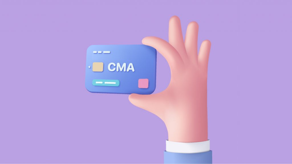 CMA 계좌와 은행 파킹통장의 금리 및 혜택을 비교하여 효율적인 자금 운용 방안을 제시하는 금융 비교 이미지